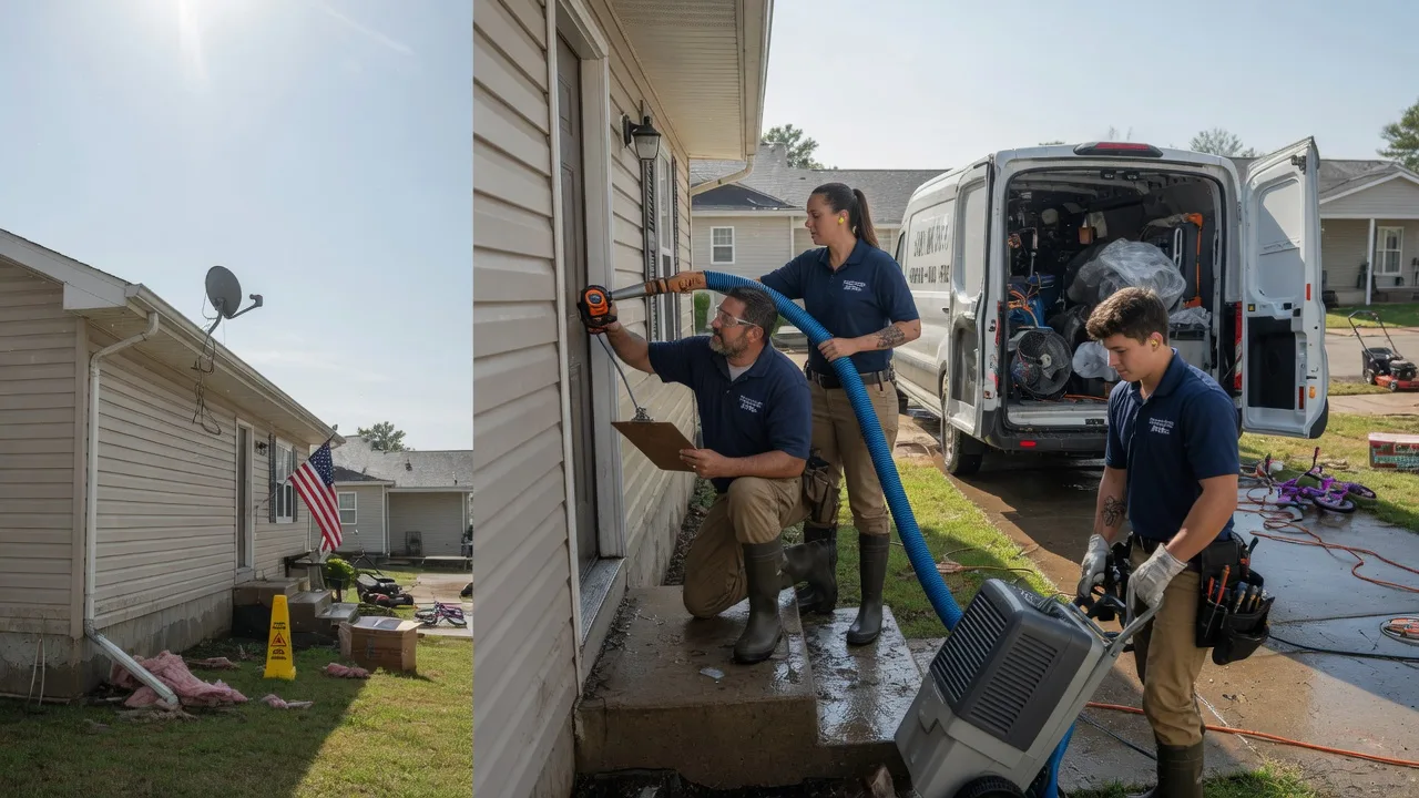 Ceiling Water Damage Restoration in Buffalo, WV near me